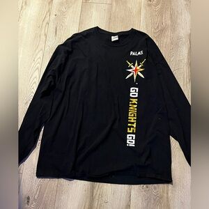 Black Long Sleeve Graphic Tee